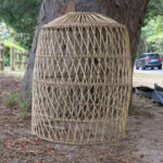 Malawian Cane Lampshade